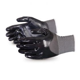 Dexterity Seamless Nylon Gloves with 3/4 Nitrile Coating