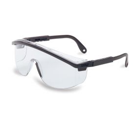 Uvex Astrospec 3000 Glasses with Spatula Temples, Black Frame and Uvextreme Anti-Fog Clear Lens