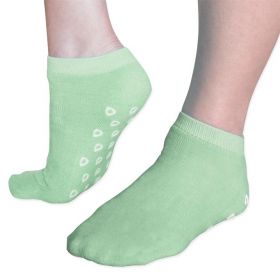 Single-Tread Slipper Socks, Light Green, Size S