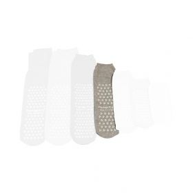 Single-Tread Slipper Socks, Gray, Size XL