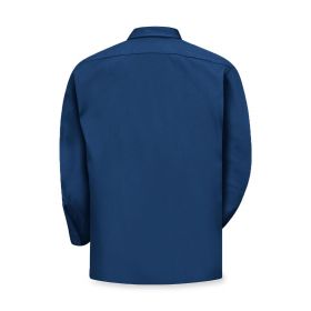 Utility Work Shirt, Long Sleeves, Navy, Size 2XL