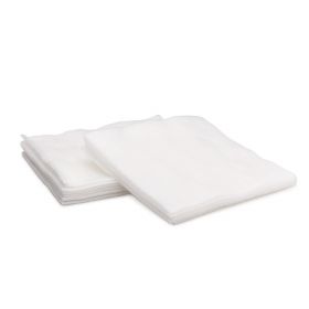Low-Linting Pre-Cut Cotton Gauze Sponge, Nonsterile, 12-Ply, 4" x 4"