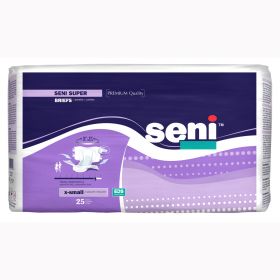 SENI Super Briefs for Heavy Incontinence, Super-Case-XL