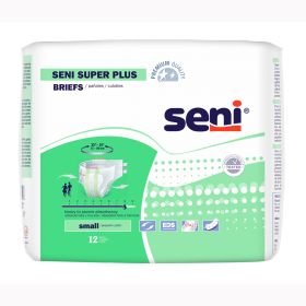 SENI Super Plus Briefs for Heavy to Severe Incontinence-Packs, Super-Plus-M