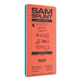 Sam Splint, Junior, 18", Orange / Blue