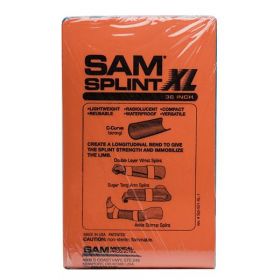 Sam Splint, Orange / Blue, 36"/Roll 