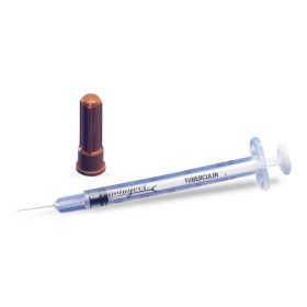 1 mL Regular Tip SoftPack Tuberculin Syringe