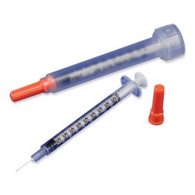 0.5 mL Insulin Syringe with 28G x 1/2" Needle