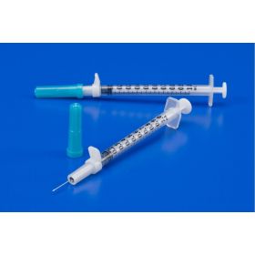 1 mL 27G x 1/2" SoftPack Tuberculin Syringe Tray of 20