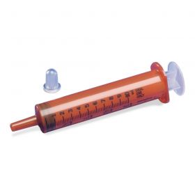 Monoject Oral Syringe, Amber, 6 mL