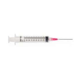 Syringe with Blunt Needle and Luer Lock Connector, 18G x 1.5" L, 10 mL