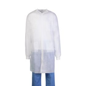 Full Length Lab Coat, White, Small
