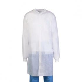 Lab Coat, White, Size L
