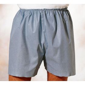 Disposable Shorts, Blue, Size Youth