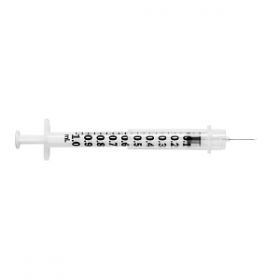 Tuberculin Safety Syringe, 28G x 0.5", 1 mL