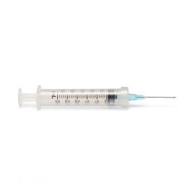 Safety Syringe, 3 mL, 23G x 1"