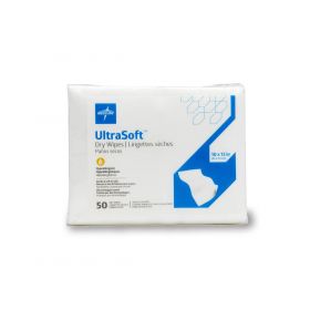 Ultrasoft Absorbent Dry Cleansing Wipes, 10" x 13"