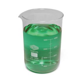Low Form Beaker, Borosilicate Glass, 5000 mL