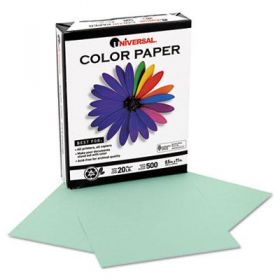 Deluxe Colored Copy Paper, 20 lb., 8-1/2" x 11", Green