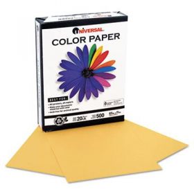 Deluxe Colored Copy Paper, 20 lb., 8-1/2" x 11", Goldenrod