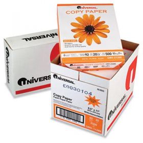 Copy Paper Convenience Carton, 92 Bright, 20 lb., 8-1/2" x 11", White