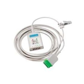 Multilead ECG Cable, 3/5 Lead, ESU-Proof, AAMI / AHA, 12'