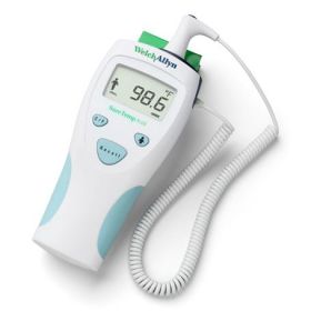 SureTemp Plus 690 Handheld Electronic Thermometer with Interchangeable Oral Probe Well, 4' Cord