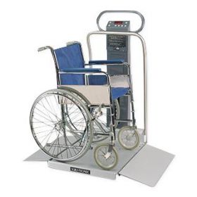 Wheelchair Scale with Printer, IEC Plug Type-B, KG Only