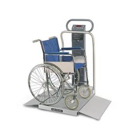 6002 Wheelchair Scale with kg Only (K), Data Port (X) and Battery Power (X)