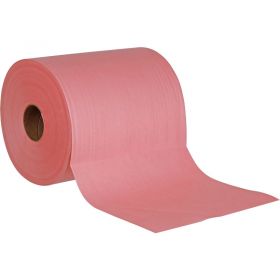 Global industrial quick rags heavy duty jumbo roll, red, 475 sheets/roll, 1 roll/case