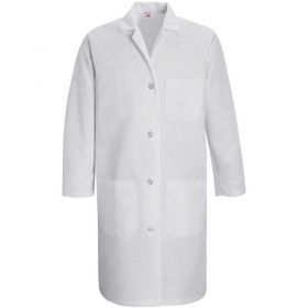 Red Kap Women's Staff Coat,White,Poly/Combed Cotton,L