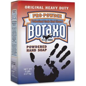 Boraxo  Powdered Original Hand Soap,Unscented Powder,5lb Box - 2203
