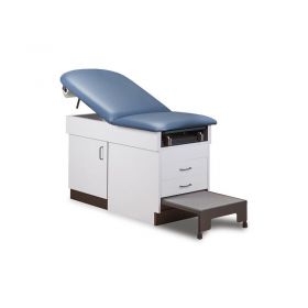 Clinton 8890 Family Practice Table with Step Stool