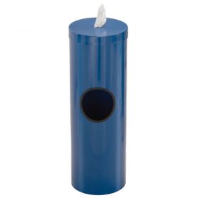 Glaro  Gallon Floor Standing Sanitary Wipe Dispenser Blue