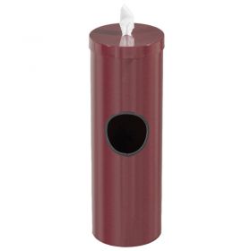 Glaro  Gallon Floor Standing Sanitary Wipe Dispenser Burgundy