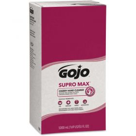 GOJO SUPRO MAX Hand Cleaner, Cherry, 5000mL Refill, 2/Carton - 7582-02