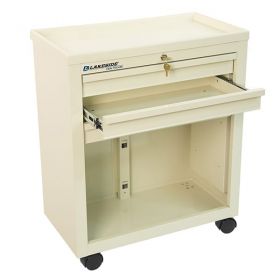 Lakeside BV06 Classic 3-Drawer Medical Bedside Cart, Key Lock