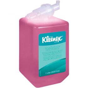 Kleenex Foam Skin Cleanser W/ Moisturizers Light Floral, 1000mL Cassette 6/Case - KIM91552CT