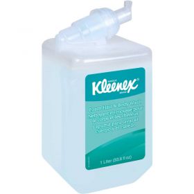 Kimcare Luxury Foam Hair & Body Wash Cassette, 1000mL Dispenser 6/Case - KIM91553