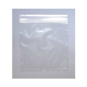 Reclosable 3-Wall Specimen Transfer Bag (No Print),6" x 6",Clear,Pkg Qty 1000