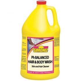 Simoniz pH-Balanced Hair & Body Wash 1 Gallon, Pkg Qty 4 - CS0285004