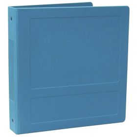 Omnimed 2" Antimicrobial Binder, 3-Ring, Side Open, Holds 375 Sheets, Aqua