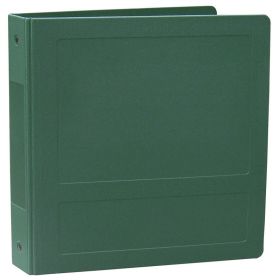 Omnimed 2" Antimicrobial Binder, 3-Ring, Side Open, Holds 375 Sheets, Forest Green