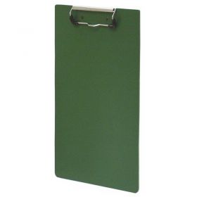 Omnimed Poly Standard Clipboard, 9"W x 12-7/8"H, Forest Green