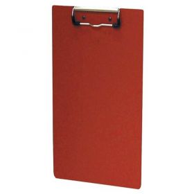 Omnimed Poly Standard Clipboard, 9"W x 12-7/8"H, Red