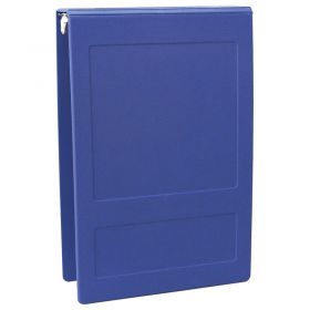 Omnimed 1-1/2" Molded Ring Binder, 3-Ring, Top Open, Holds 300 Sheets, Blue