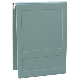 Omnimed 1-1/2" Molded Ring Binder, 3-Ring, Top Open, Holds 300 Sheets, Seafoam Green