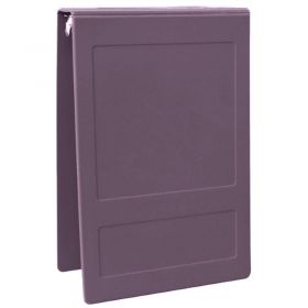 Omnimed 2" Molded Ring Binder, 3-Ring, Top Open, Holds 375 Sheets, Lilac
