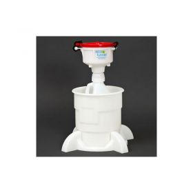 ECO Funnel EF-4-38-400-SYS 4" ECO Funnel System, 2L Jug & Secondary Container, Red Lid