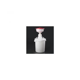 ECO Funnel EF-8-83C-SYS 8" ECO Funnel System, 10 Liter Carboy & Secondary Container, Red Lid
